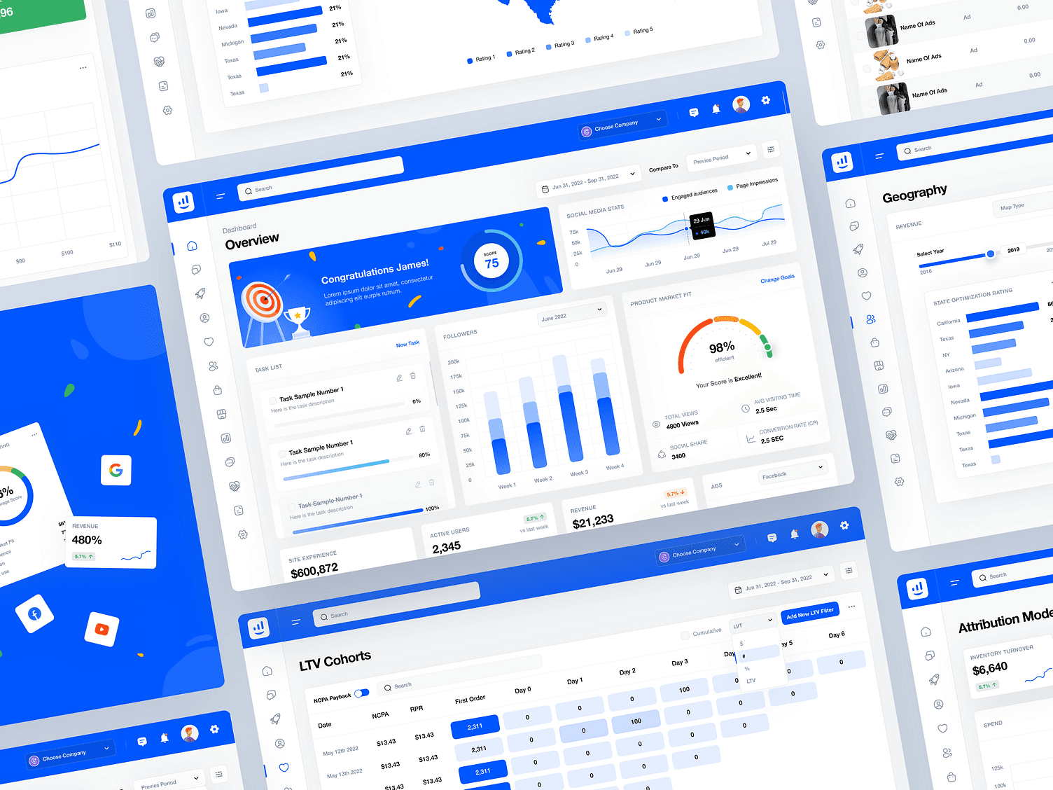 dashboard sample